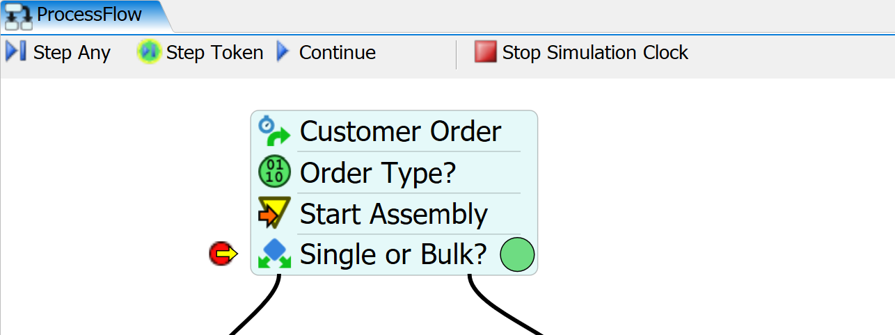 FlexSim 2024 Update 2 Process Flow Breakpoints